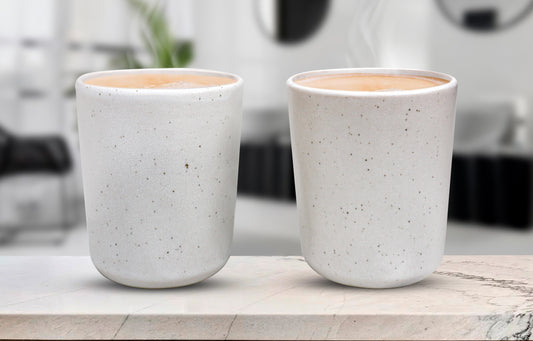 Coffee Cups with Stoneware without handle. 300 ml.