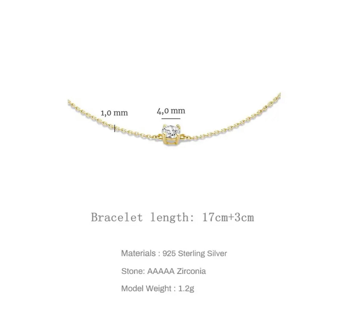 Gold Serendipity Diamond Bracelet