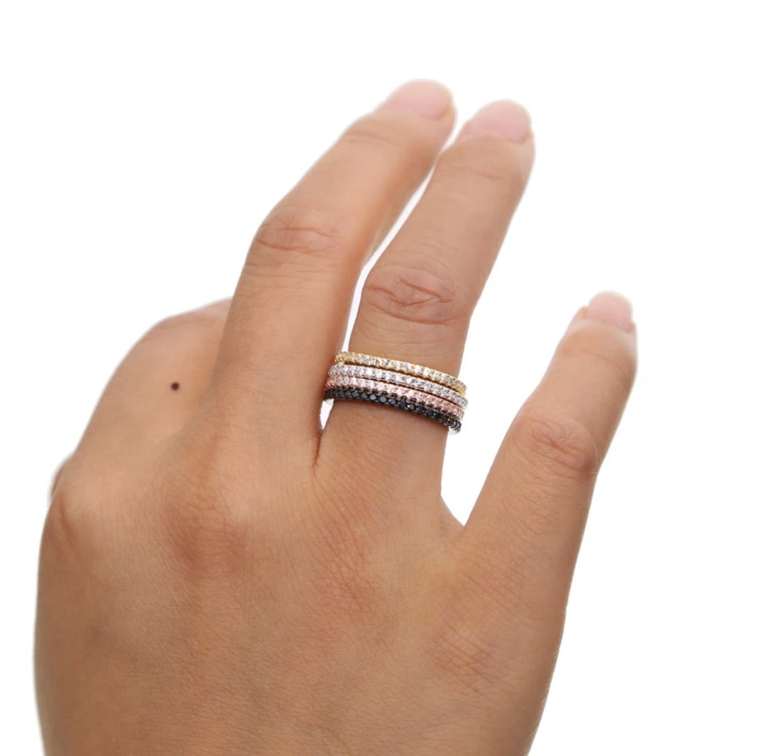 Havana Gold stack ring