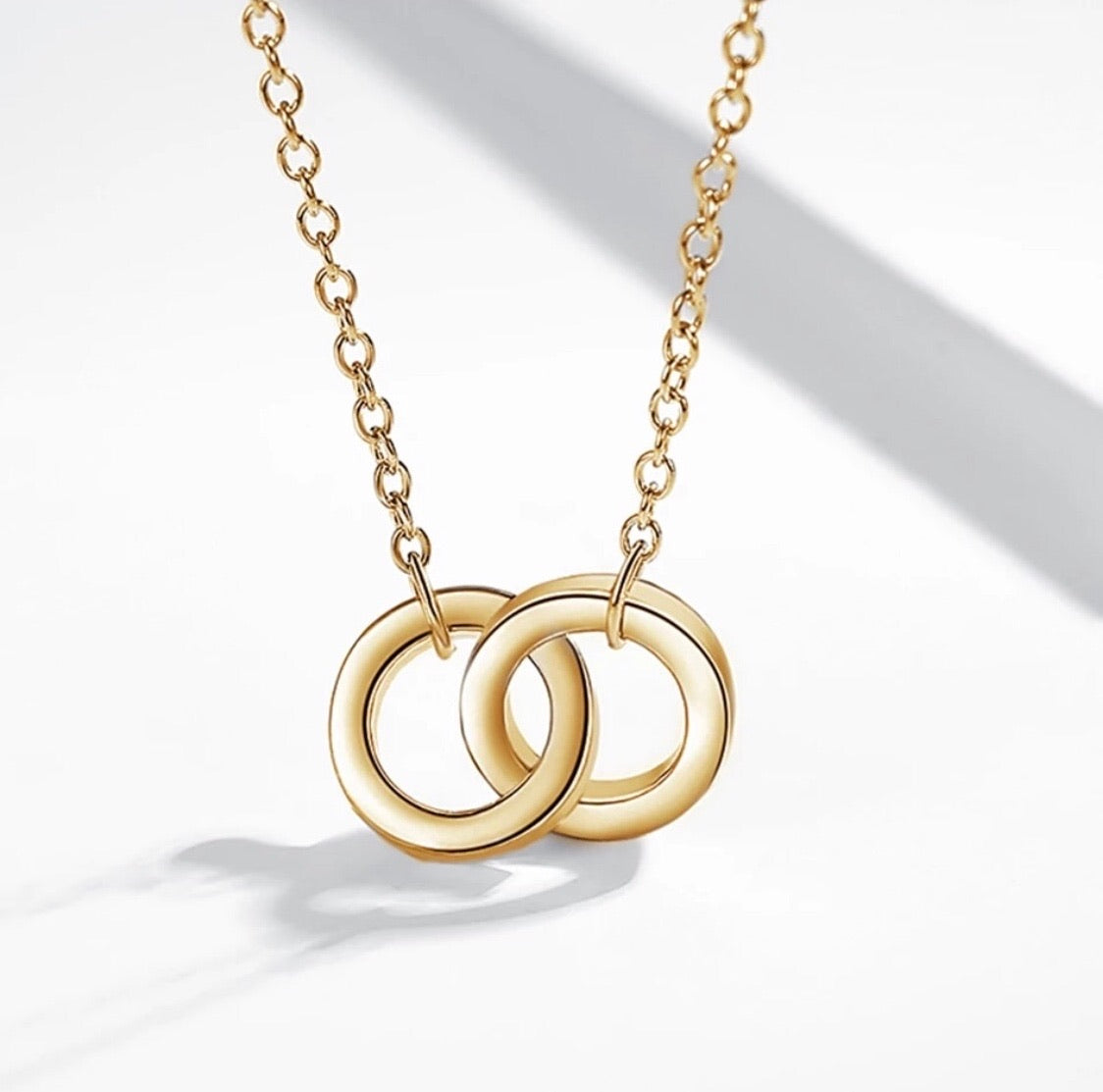 Gold 925 Infinity Chain Necklace