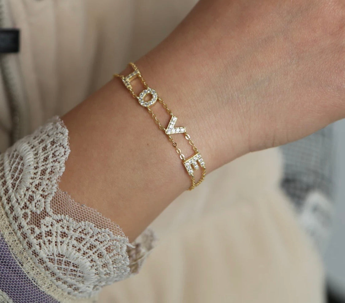 Gold Love Bracelet